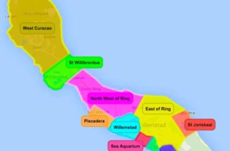 Areas on Curacao