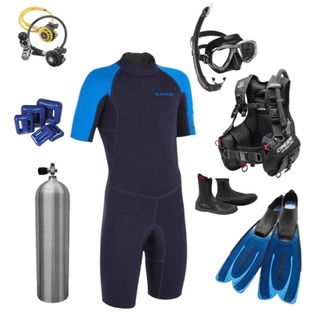 Dive into Adventure with a Complete Diving Set in Curacao