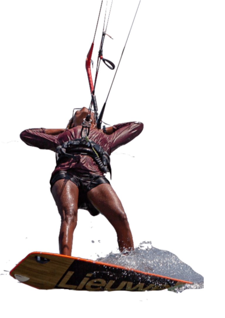 Kinderkiteboardles op Curaçao