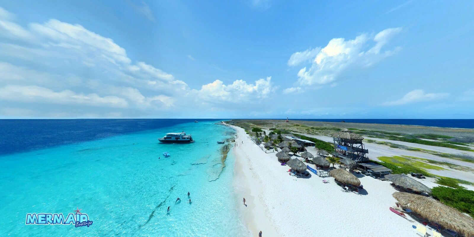 Ontdek Klein Curaçao met de Mermaid Boat Tours