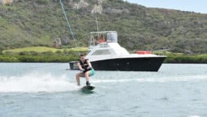 Wakeboardavontuur op Curaçao