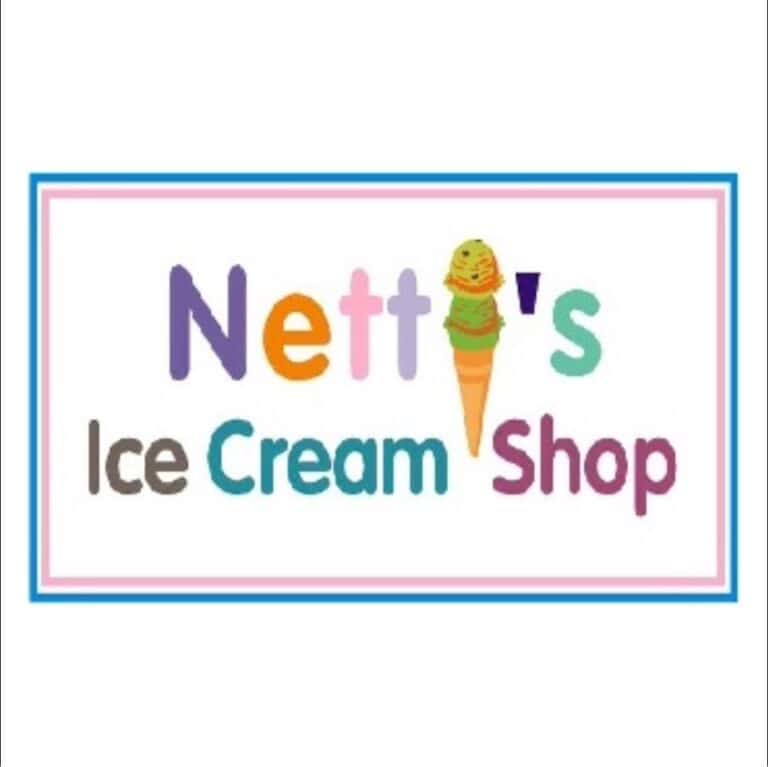 Netti's Ice Cream Shop Logo