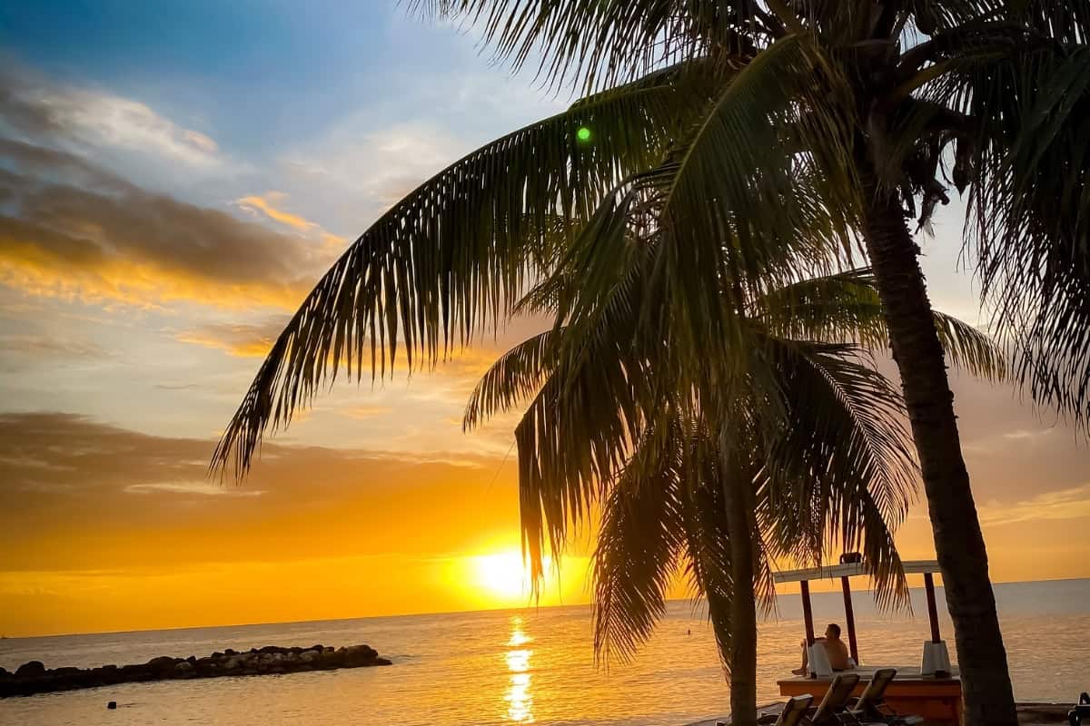 curacao sunset