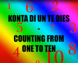 Leer Papiamento – Les 2 – Tellen van 1 tot 10