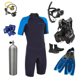 Dive into Adventure with a Complete Diving Set in Curacao