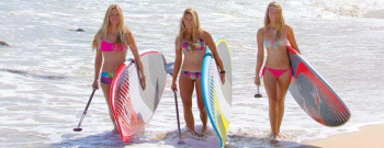 Beach Hopping with SUP