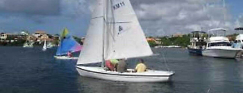 Sailing course one person dinghy